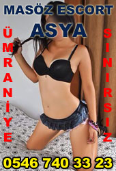 Ümraniye Masaj yapan escort Kadın Asya